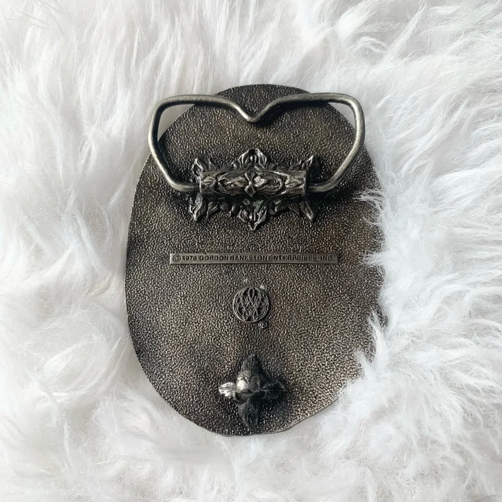 Vintage 1978 Gordon‎ Bankston Belt Buckle